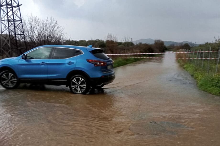 καλλιέργειες πλημμύρες Θραψανό Καστέλλι